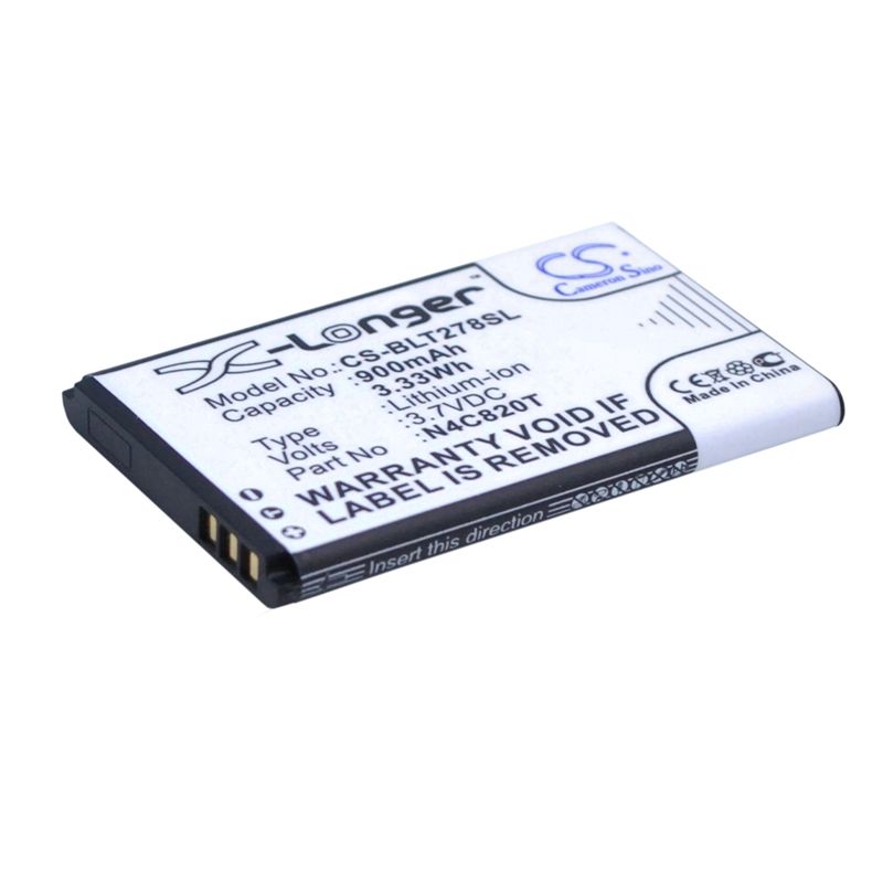 Li-ion Battery fits Blu, aria, jenny ii, jenny tv 2.8 3.7V, 900mAh Mobile & SmartPhone Cameron Sino Technology Limited