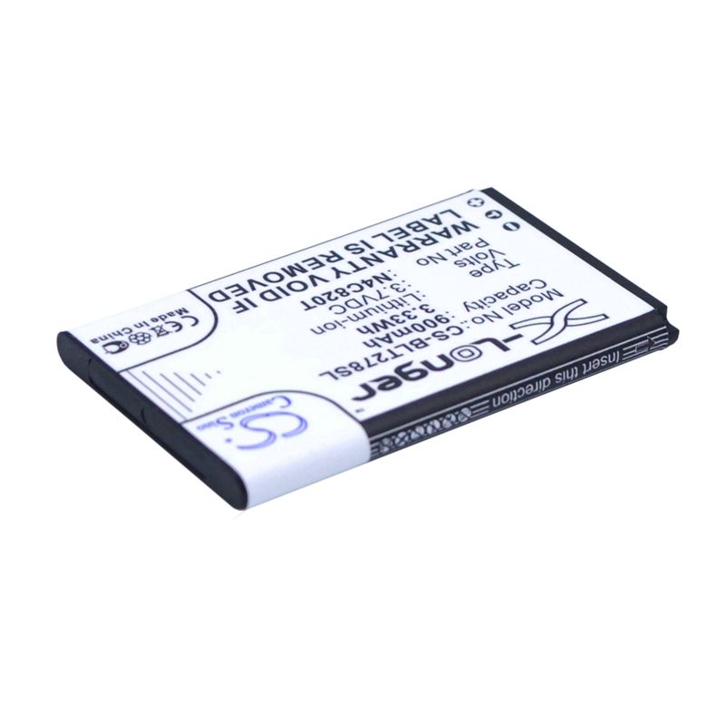 Li-ion Battery fits Blu, aria, jenny ii, jenny tv 2.8 3.7V, 900mAh Mobile & SmartPhone Cameron Sino Technology Limited
