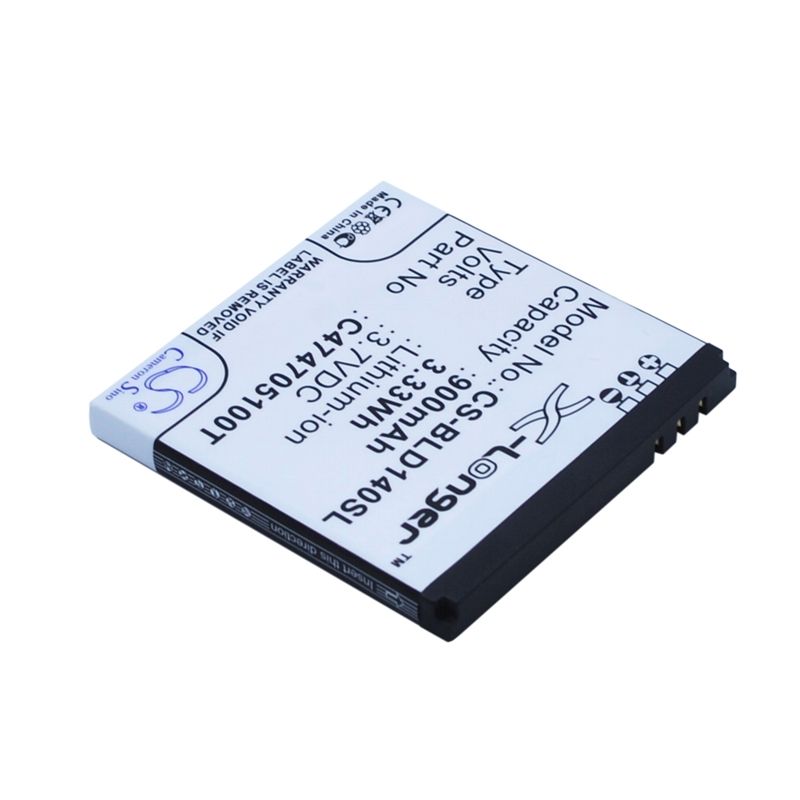Li-ion Battery fits Blu, d140, d141s, d141w 3.7V, 900mAh Mobile & SmartPhone Cameron Sino Technology Limited