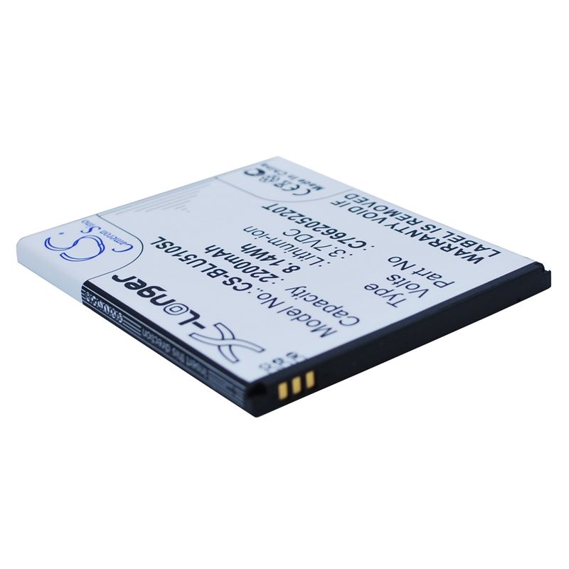 Li-ion Battery fits Blu, d550, d550a, d551a 3.7V, 2200mAh Mobile & SmartPhone Cameron Sino Technology Limited