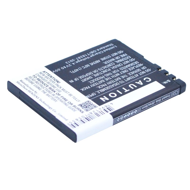 Li-ion Battery fits Blu, deejay ii, deejay touch, lindy 3.7V, 820mAh Mobile & SmartPhone Cameron Sino Technology Limited