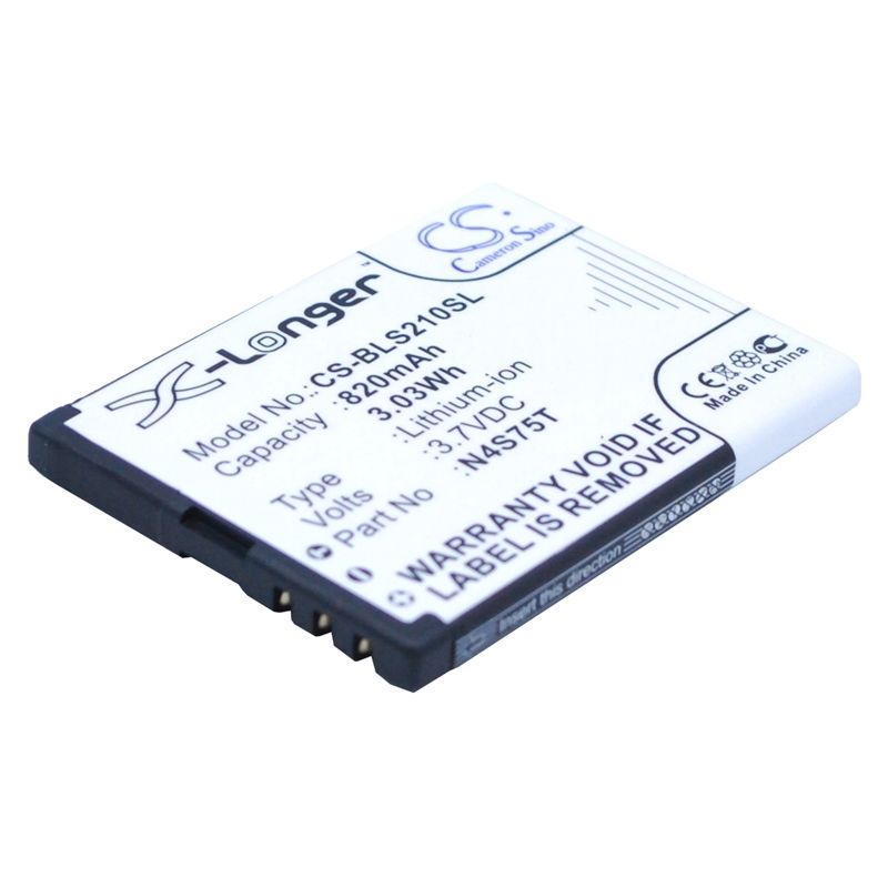 Li-ion Battery fits Blu, deejay ii, deejay touch, lindy 3.7V, 820mAh Mobile & SmartPhone Cameron Sino Technology Limited