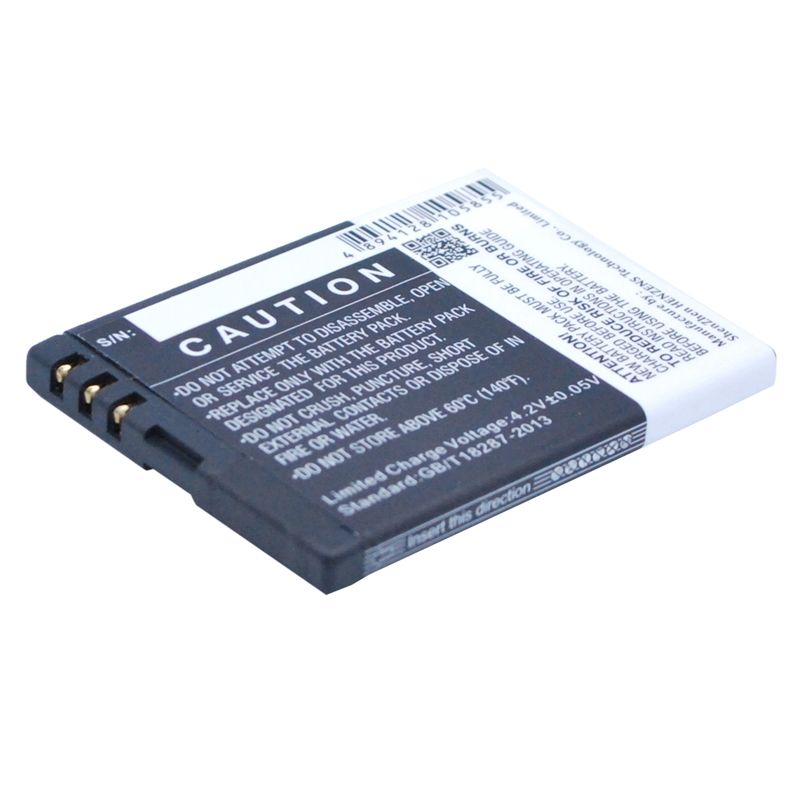 Li-ion Battery fits Blu, deejay ii, deejay touch, lindy 3.7V, 820mAh Mobile & SmartPhone Cameron Sino Technology Limited