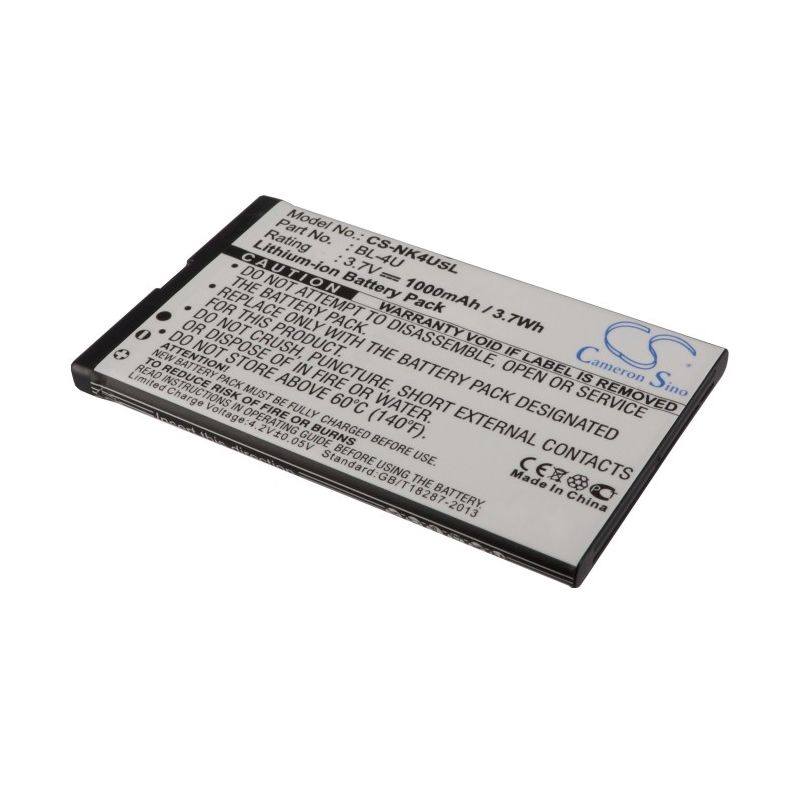 Li-ion Battery fits Blu, ez2go, manta, 4091s 3.7V, 1000mAh Mobile & SmartPhone Cameron Sino Technology Limited