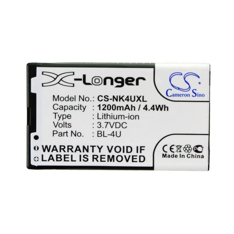 Li-ion Battery fits Blu, ez2go, manta, 4091s 3.7V, 1200mAh Mobile & SmartPhone Cameron Sino Technology Limited
