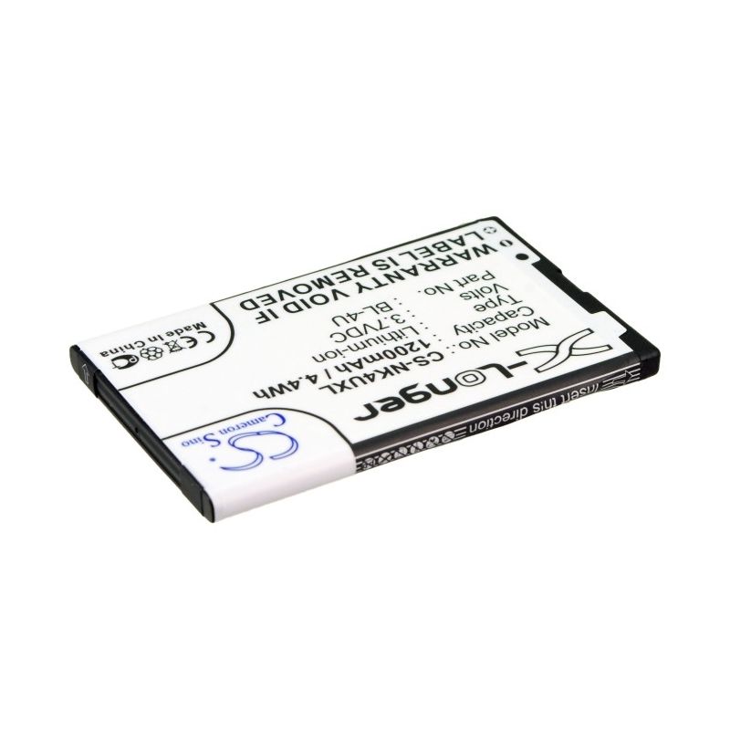 Li-ion Battery fits Blu, ez2go, manta, 4091s 3.7V, 1200mAh Mobile & SmartPhone Cameron Sino Technology Limited