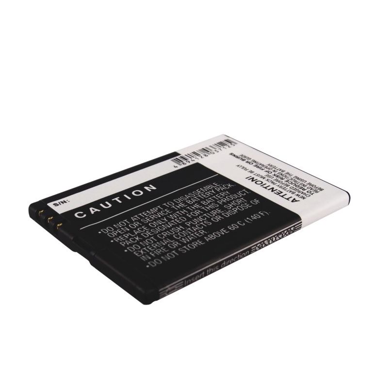 Li-ion Battery Fits Blu, Hero 2, Ebest, G6 3.7v, 1200mah Mobile & SmartPhone Cameron Sino Technology Limited