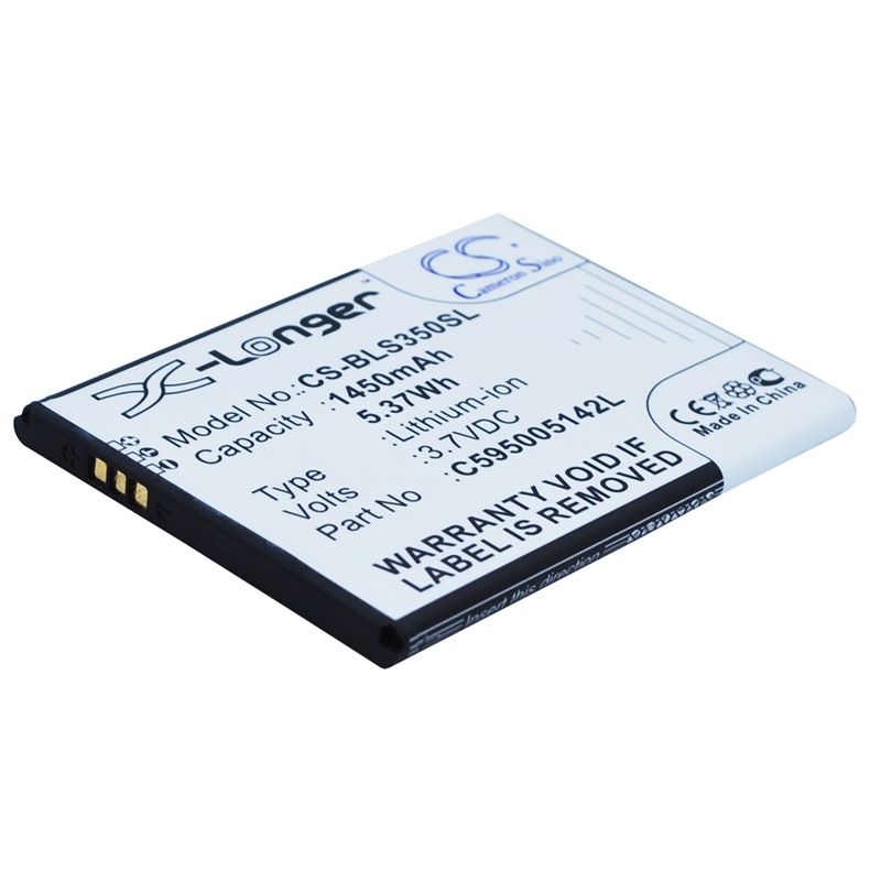 Li-ion Battery fits Blu, s350, star jr 3.7V, 1450mAh Mobile & SmartPhone Cameron Sino Technology Limited
