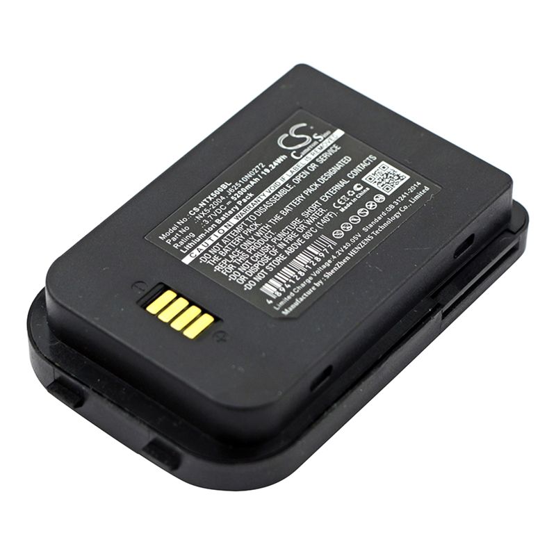 Li-ion Battery fits Bluebird, Pidion Bip-6000, Handheld, Nautiz X5 Eticket 3.7V, 5200mAh Barcode Scanner Cameron Sino Technology Limited