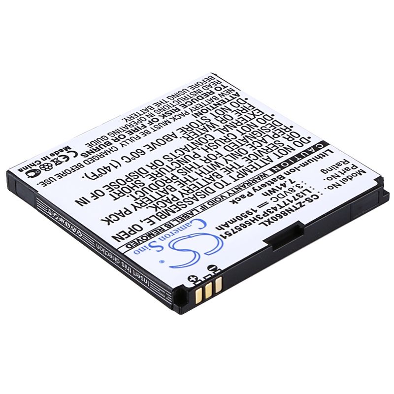 Li-ion Battery fits Boostmobile, 4g 5.0mp, n860, warp 3.8V, 1950mAh Mobile & SmartPhone Cameron Sino Technology Limited