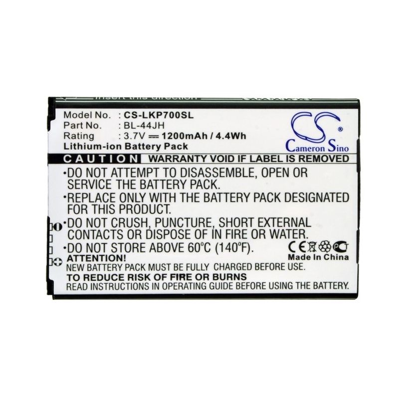 Li-ion Battery fits Boostmobile, lg730, veni, cricket 3.7V, 1200mAh Mobile & SmartPhone Cameron Sino Technology Limited