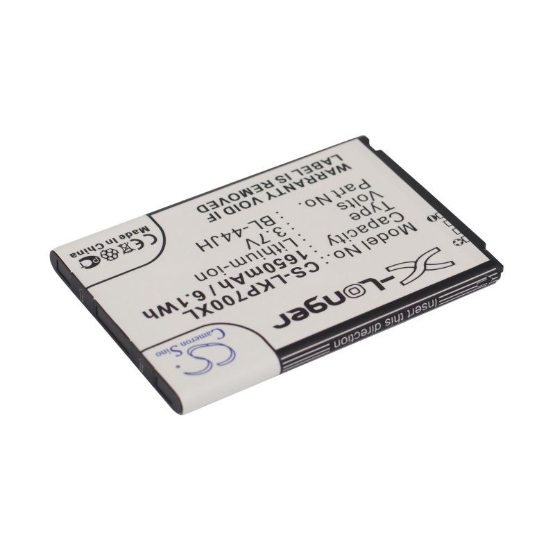 Li-ion Battery Fits Boostmobile, Lg730, Veni, Cricket 3.7v, 1650mah Communications Cameron Sino Technology Limited
