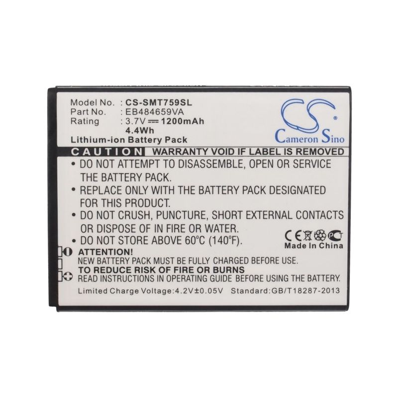 Li-ion Battery fits Boostmobile, sph-m930, transform ultra, samsung 3.7V, 1200mAh Mobile & SmartPhone Cameron Sino Technology Limited