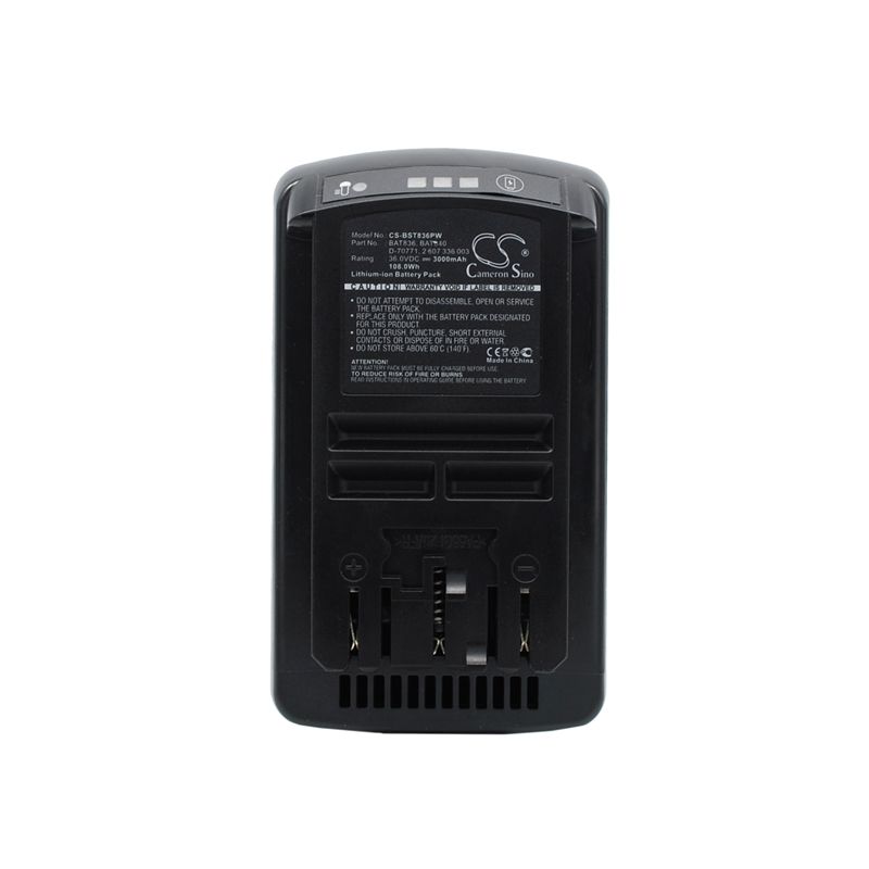 Li-ion Battery fits Bosch, 11536c, 11536c-1, 11536c-2 36.0V, 3000mAh Power Tools Cameron Sino Technology Limited