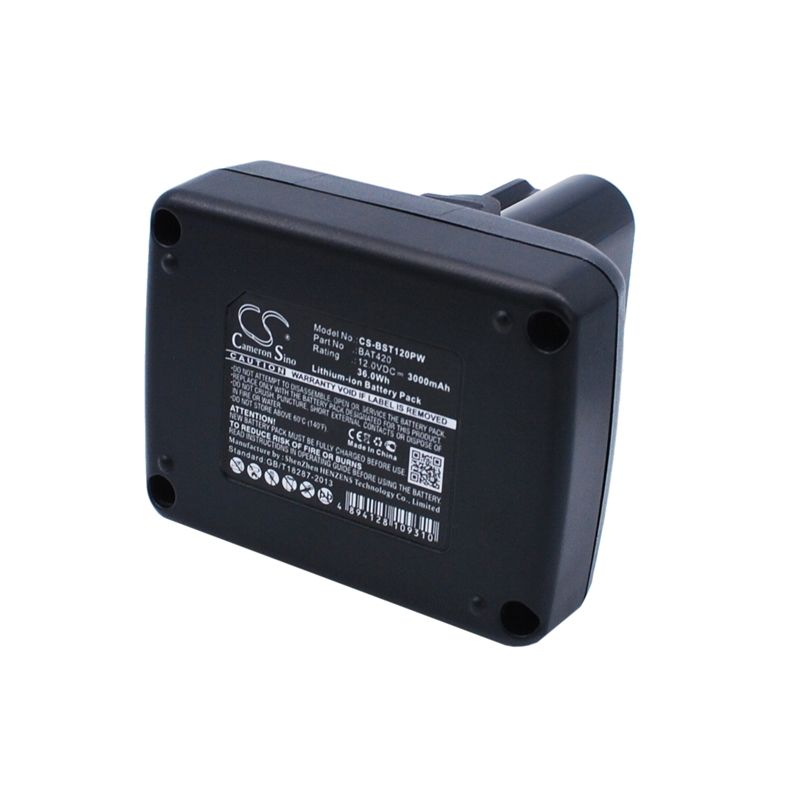 Li-ion Battery fits Bosch, 12-volt Max Tools, All 12v Max Pod Battery Style Tools, Clpk30-120 12.0V, 3000mAh Power Tools Cameron Sino Technology Limited