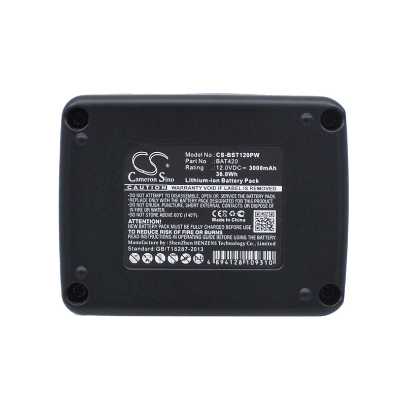 Li-ion Battery fits Bosch, 12-volt Max Tools, All 12v Max Pod Battery Style Tools, Clpk30-120 12.0V, 3000mAh Power Tools Cameron Sino Technology Limited