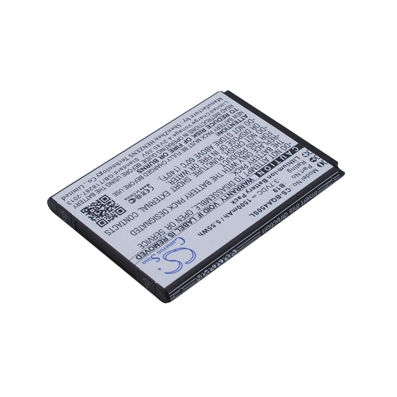 Li-ion Battery fits Bq, aquaris 4.5 3.7V, 1500mAh Mobile & SmartPhone Cameron Sino Technology Limited