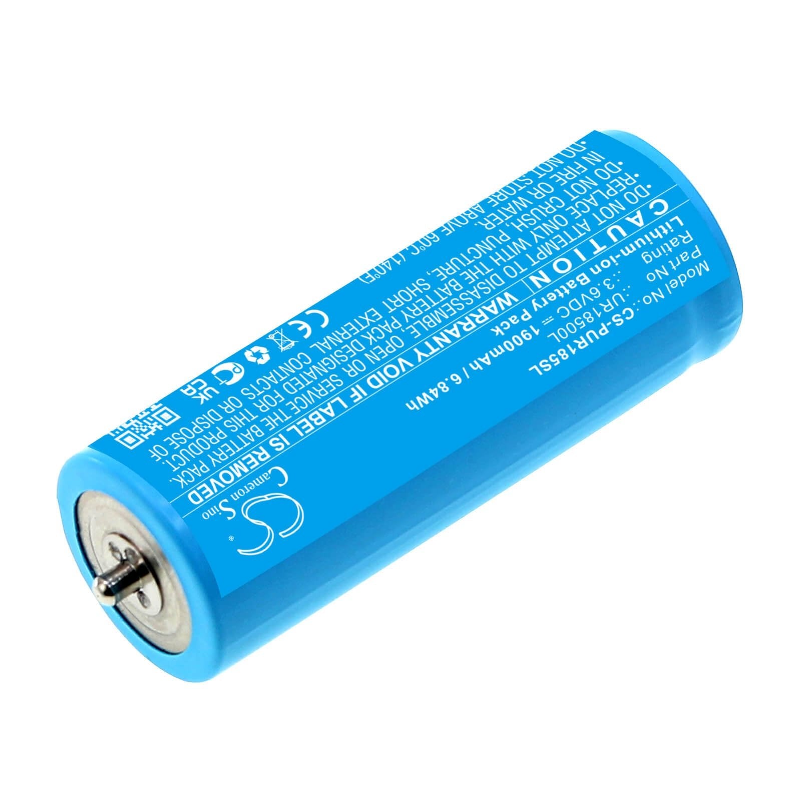 Li-ion Battery fits Braun, 2011, 2012 3.6V, 1900mAh / 6.84Wh Shaver Cameron Sino Technology Limited
