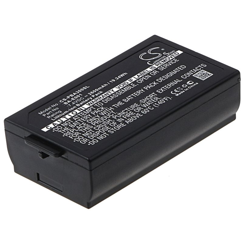 Li-ion Battery fits Brother, Pt-e300, Pt-e500, Pt-e550w 7.4V, 2600mAh Portable Printer Cameron Sino Technology Limited