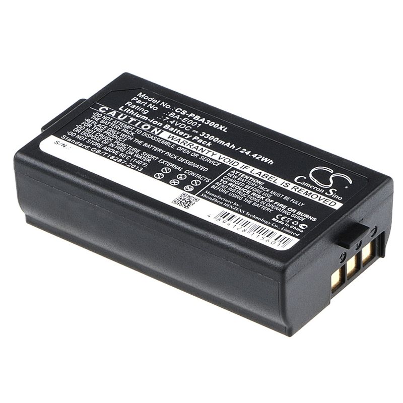 Li-ion Battery Fits Brother, Pt-e300, Pt-e500, Pt-e550w 7.4v, 3300mah Portable Printer Cameron Sino Technology Limited