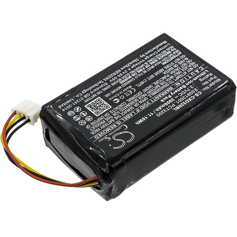 Li-ion Battery fits C-one, E-id, Xgk-c-one-e-id 3.7V, 3000mAh Barcode Scanner Cameron Sino Technology Limited