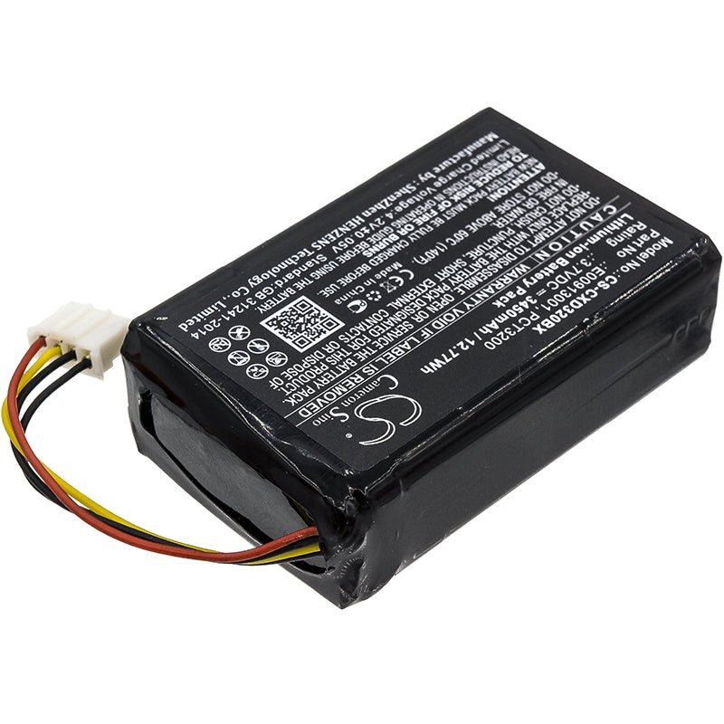 Li-ion Battery fits C-one, E-id, Xgk-c-one-e-id 3.7V, 3450mAh Barcode Scanner Cameron Sino Technology Limited