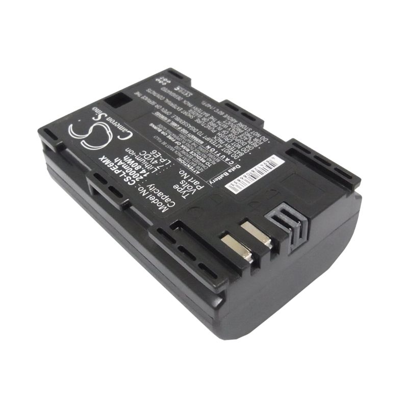 Li-ion Battery Fits Canon, 5d Mark Iii, Eos 5d Mark Ii, Eos 5d Mark Iii 7.4v, 2000mah Camera Cameron Sino Technology Limited