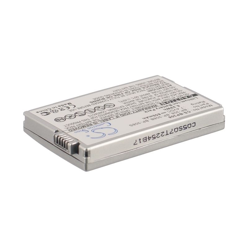 Li-ion Battery fits Canon, Dc51, Dmvx4i, Ixy Dvm5 7.4V, 850mAh Camera Cameron Sino Technology Limited
