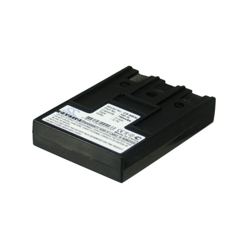 Li-ion Battery Fits Canon, Digital 30, Digital Ixus 700, Ixus 750 3.7v, 790mah Camera Cameron Sino Technology Limited