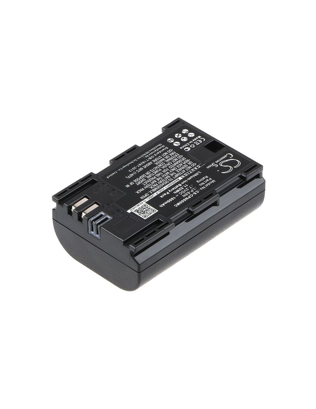 Li-ion Battery fits Canon, Eos 5d Mark Ii, Eos 5d Mark Iii, Eos 5d Mark Iv 7.2V, 1600mAh Camera Cameron Sino Technology Limited