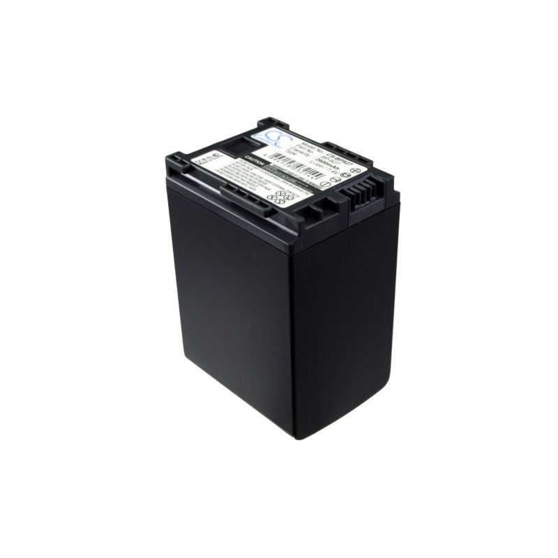 Li-ion Battery Fits Canon, Fs10 Flash Memory Camcorder, Fs100 Flash Memory Camcorder, Fs11 Flash Memory Camcorder 7.4v, 2600mah Camera Cameron Sino Technology Limited