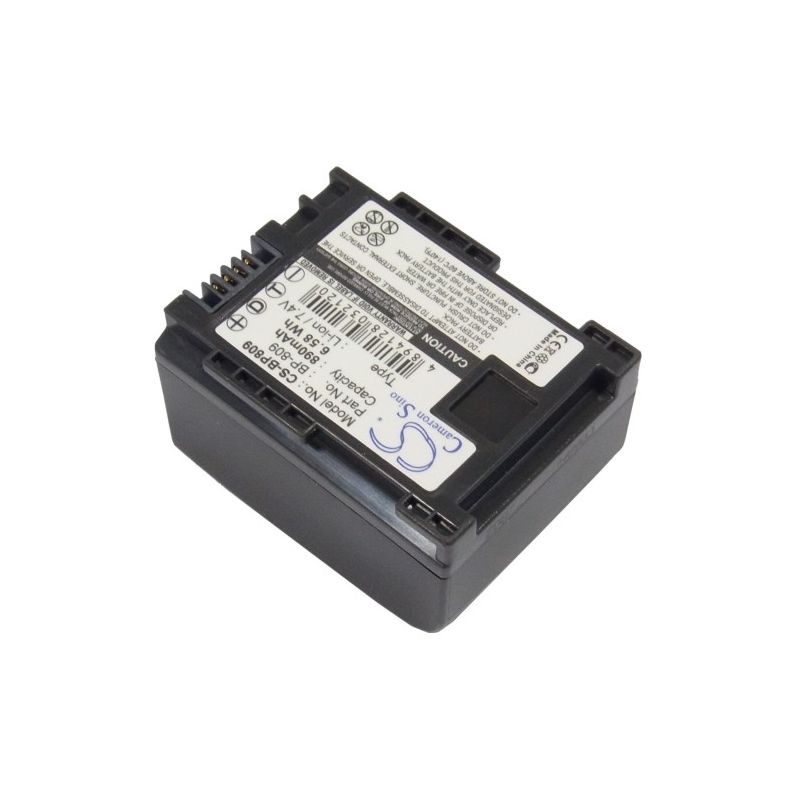 Li-ion Battery Fits Canon, Fs10 Flash Memory Camcorder, Fs100 Flash Memory Camcorder, Fs11 Flash Memory Camcorder 7.4v, 890mah Camera Cameron Sino Technology Limited