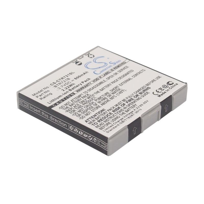 Li-ion Battery fits Casio, c721 3.7V, 600mAh Communications Cameron Sino Technology Limited (Suspended)