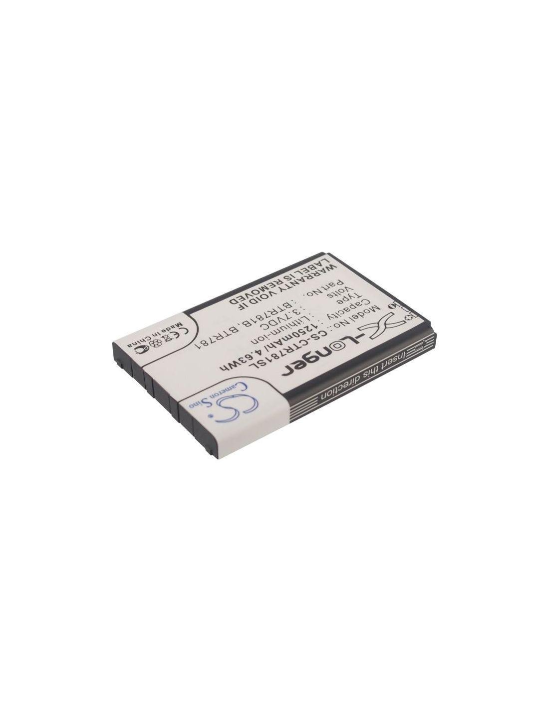 Li-ion Battery fits Casio, c781, gzone ravine 2 3.7V, 1250mAh Mobile & SmartPhone Cameron Sino Technology Limited
