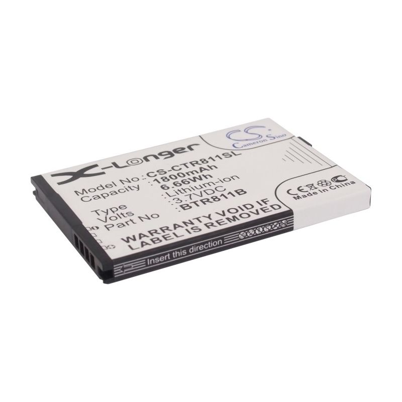 Li-ion Battery fits Casio, c811, commando 2, commando 4g lte 3.7V, 1800mAh Mobile & SmartPhone Cameron Sino Technology Limited