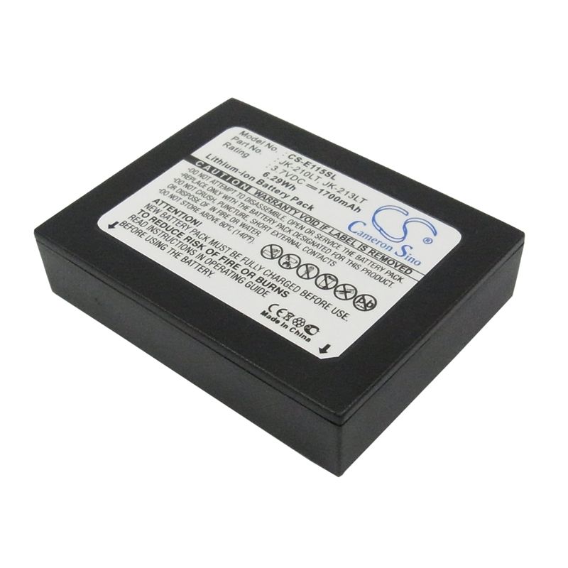 Li-ion Battery Fits Casio, Cassiopeia E100, Cassiopeia E105, Cassiopeia E-115 3.7v, 1700mah PDA & Pocket PC Cameron Sino Technology Limited