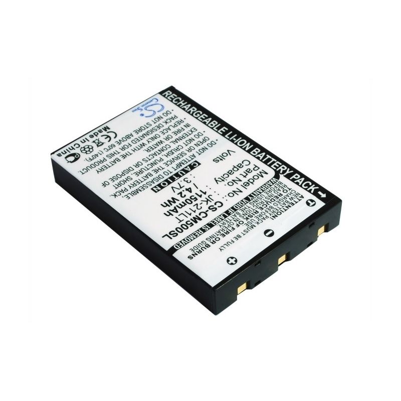 Li-ion Battery fits Casio, Cassiopeia Em500, Cassiopeia Em-500, Cassiopeia Em500bu 3.7V, 1150mAh Computer Cameron Sino Technology Limited (Suspended)