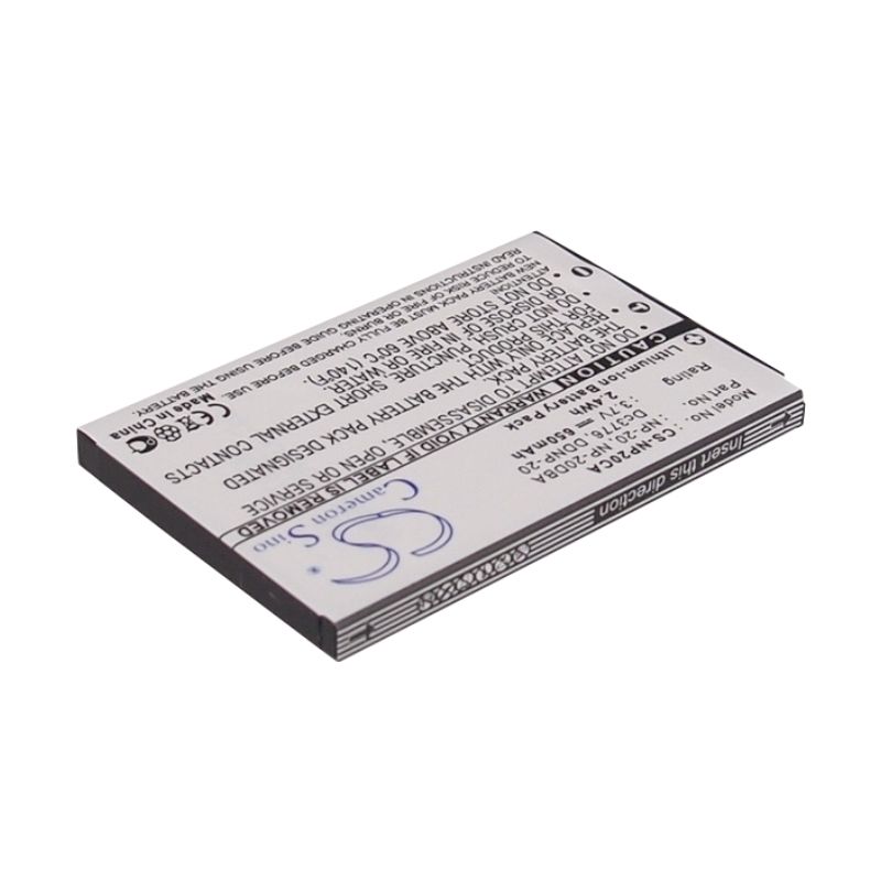 Li-ion Battery Fits Casio, Exilim Card Ex-s880, Exilim Card Ex-s880bk, Exilim Card Ex-s880rd 3.7v, 650mah Camera Cameron Sino Technology Limited