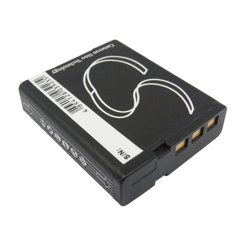 Li-ion Battery fits Casio, Exilim Ex-fc300s, Exilim Ex-h30, Exilim Ex-h30bk 3.7V, 1500mAh Camera Cameron Sino Technology Limited