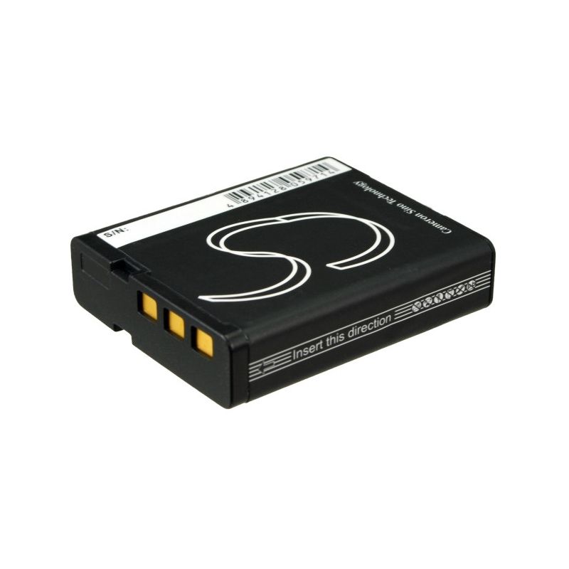 Li-ion Battery fits Casio, Exilim Ex-fc300s, Exilim Ex-h30, Exilim Ex-h30bk 3.7V, 1800mAh Camera Cameron Sino Technology Limited