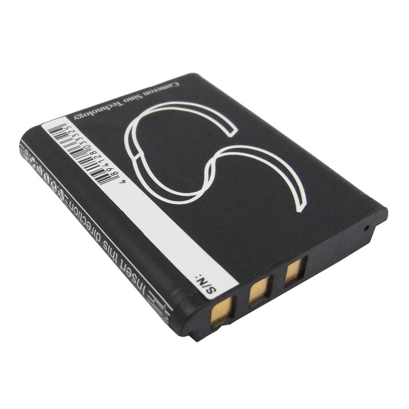 Li-ion Battery fits Casio, Exilim Ex-z200, Exilim Ex-z2000, Exilim Ex-z3000 3.7V, 1150mAh Camera Cameron Sino Technology Limited