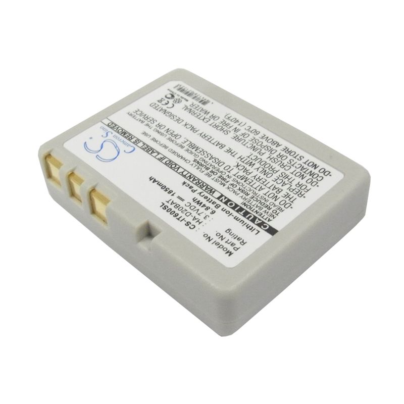 Li-ion Battery fits Casio, Ha-020lbat, Ha-d20bat, Ha-d21lbat 3.7V, 1850mAh Barcode Scanner Cameron Sino Technology Limited