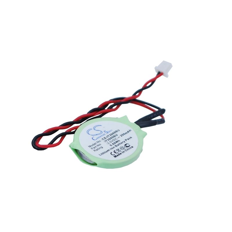 Li-ion Battery fits Casio, It3000, It3000m53e, It3100 3.0V, 200mAh CMOS / BackUp Cameron Sino Technology Limited