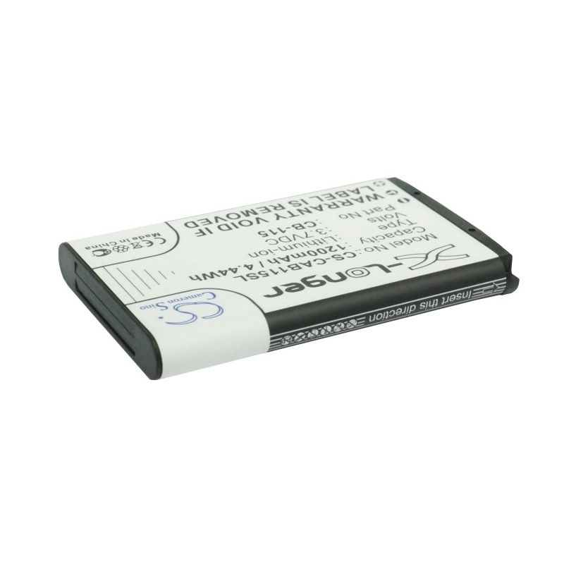 Li-ion Battery fits Cat, b100 3.7V, 1200mAh Mobile & SmartPhone Cameron Sino Technology Limited