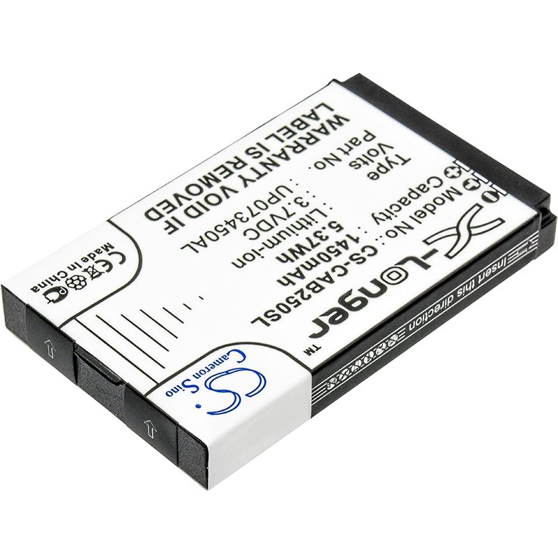 Li-ion Battery Fits Cat, B25, Caterpillar, B25 3.7v, 1450mah Mobile & SmartPhone Cameron Sino Technology Limited