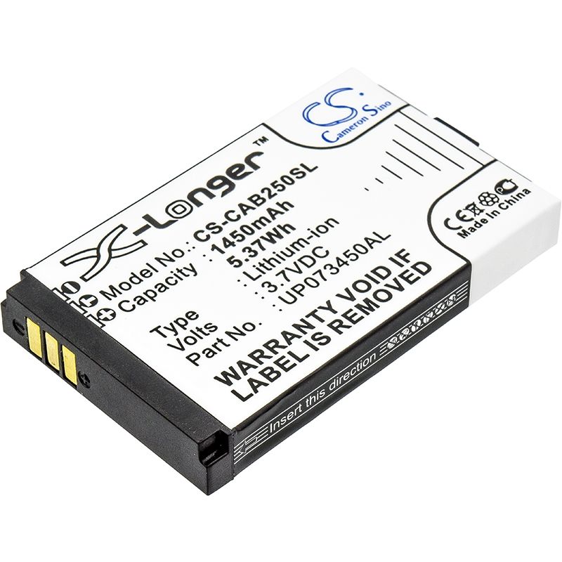 Li-ion Battery Fits Cat, B25, Caterpillar, B25 3.7v, 1450mah Mobile & SmartPhone Cameron Sino Technology Limited