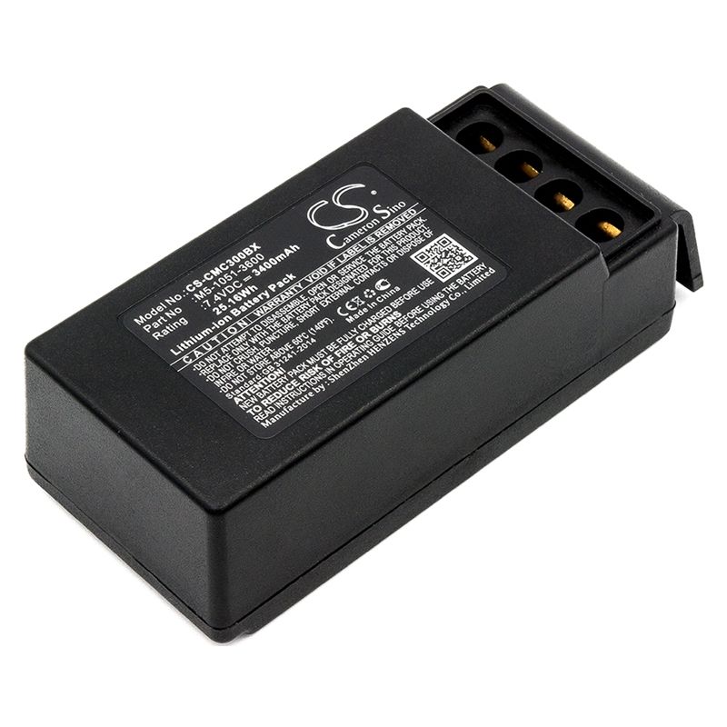 Li-ion Battery Fits Cavotec, M9-1051-3600 Ex, Mc-3, Mc-3000 7.4v, 3400mah Crane Remote Control Cameron Sino Technology Limited