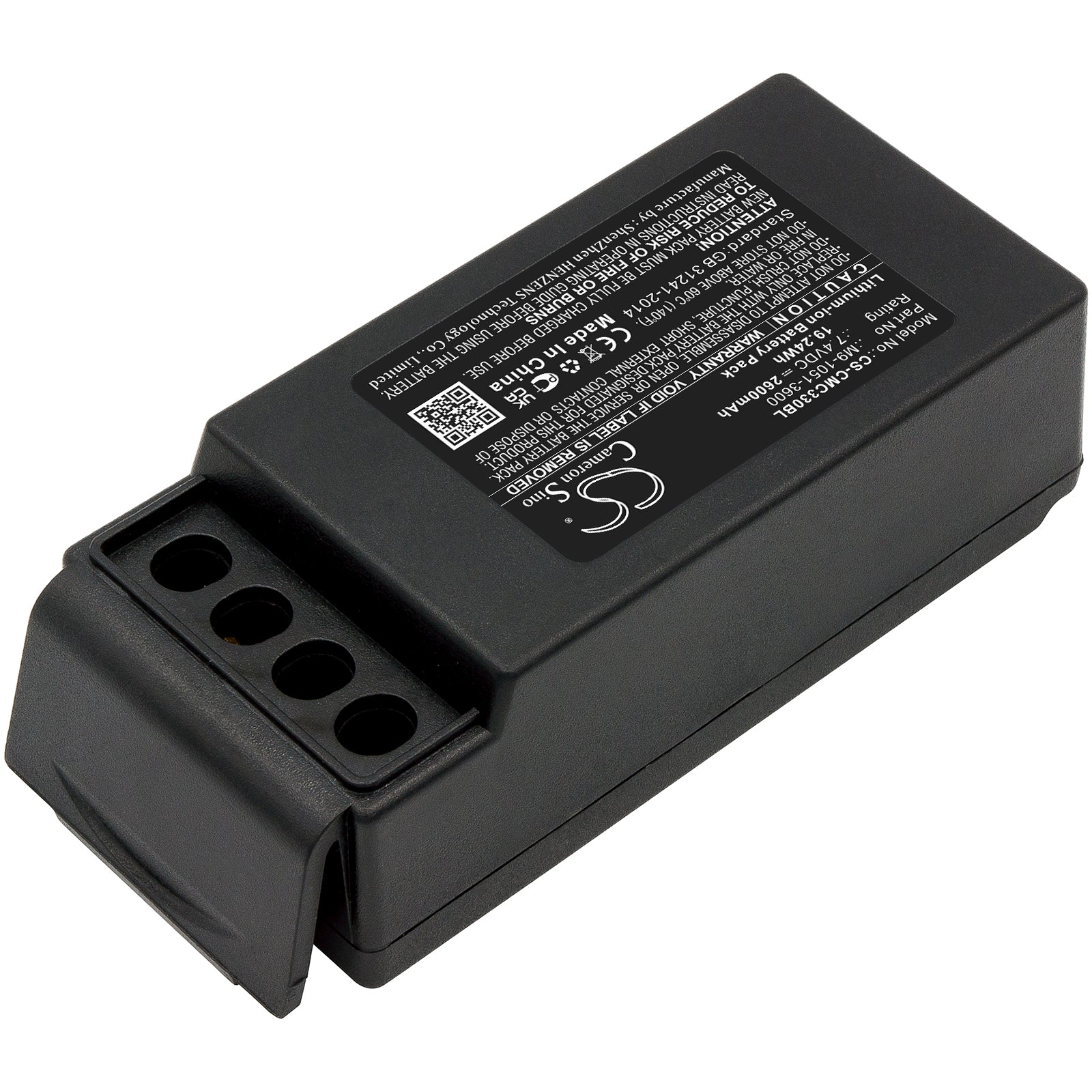Li-ion Battery fits Cavotec, Mc3300 7.4V, 2600mAh Crane Remote Control Cameron Sino Technology Limited