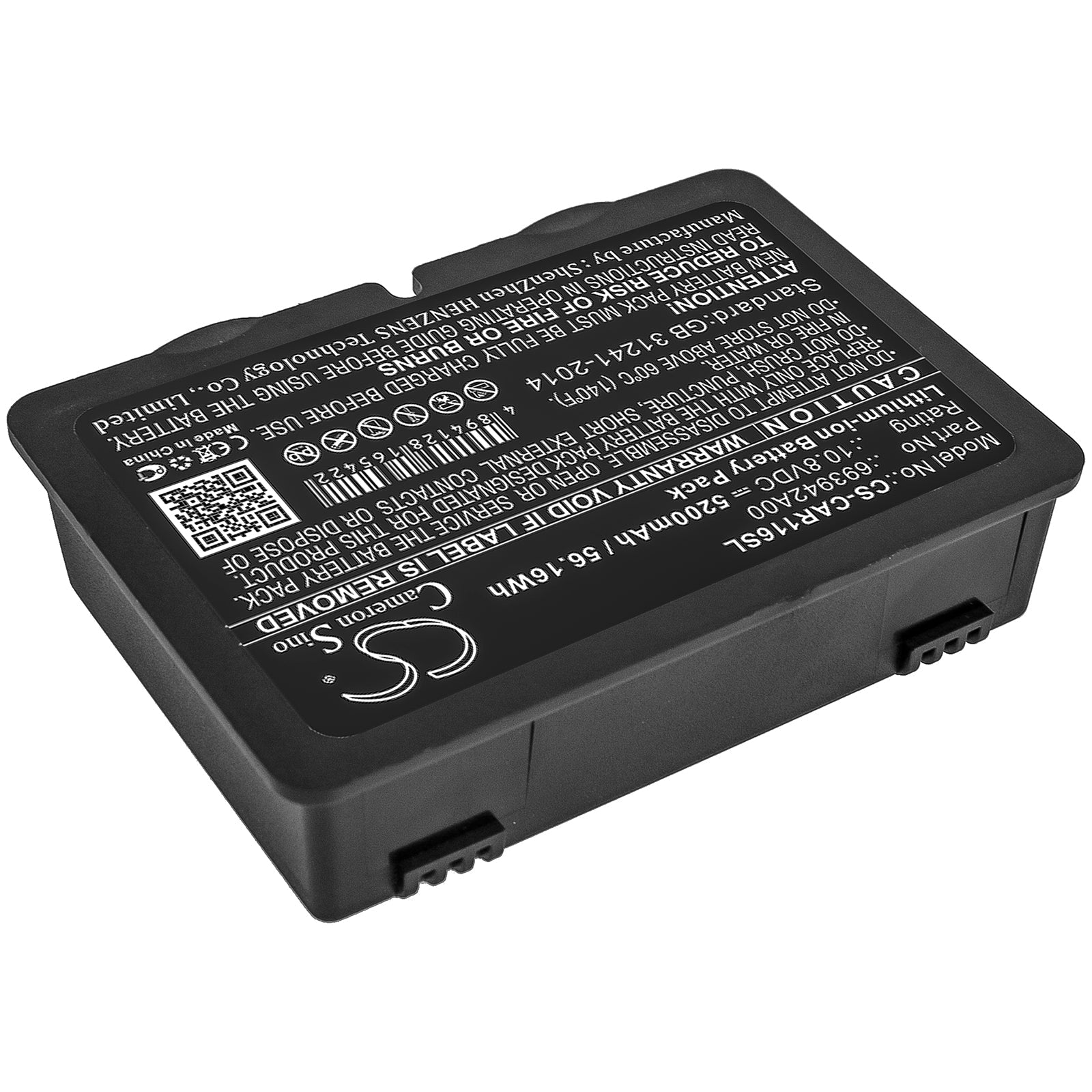 Li-ion Battery fits Chauvin Arnoux, C.a 6116n, C.a 6117 10.8V, 5200mAh Equipment & Survey & Test Cameron Sino Technology Limited