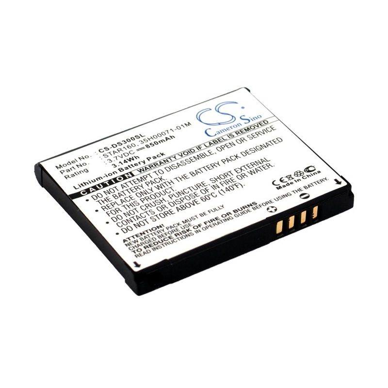 Li-ion Battery fits Cingular,3125, dopod,710 3.7V, 850mAh Mobile & SmartPhone Cameron Sino Technology Limited